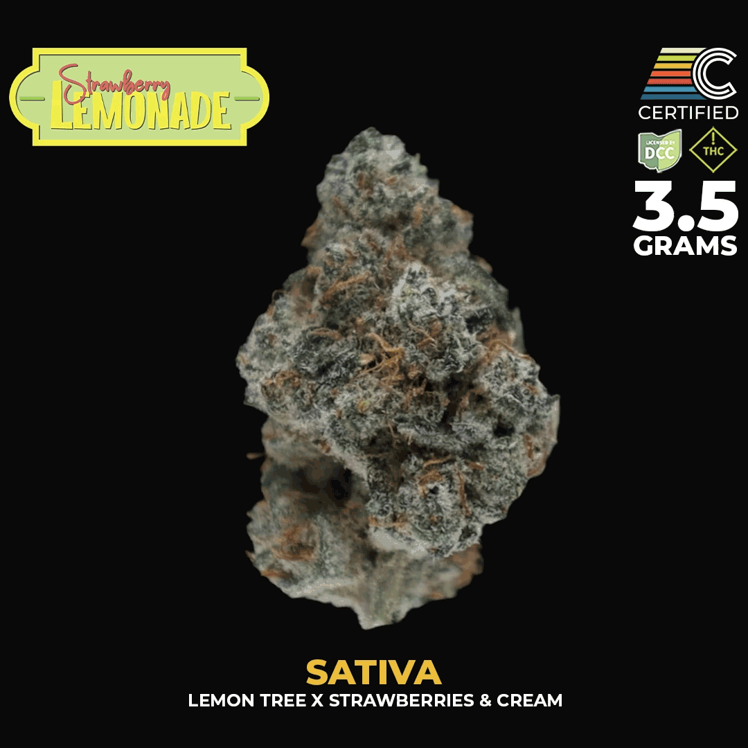 Strawberry Lemonade Strain | Sativa Cannabis Flower | CERTIFIED